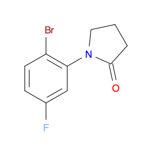 2-Pyrrolidinone, 1-(2-bromo-5-fluorophenyl)-