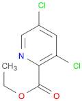 2-Pyridinecarboxylic acid, 3,5-dichloro-, ethyl ester