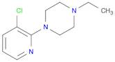 Piperazine, 1-(3-chloro-2-pyridinyl)-4-ethyl-