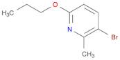 Pyridine, 3-bromo-2-methyl-6-propoxy-