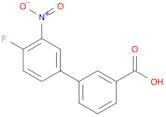 [1,1'-Biphenyl]-3-carboxylic acid, 4'-fluoro-3'-nitro-