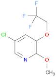 Pyridine, 5-chloro-2-methoxy-3-(2,2,2-trifluoroethoxy)-