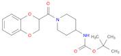 Carbamic acid, N-[1-[(2,3-dihydro-1,4-benzodioxin-2-yl)carbonyl]-4-piperidinyl]-, 1,1-dimethylethy…