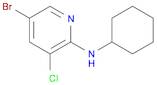 2-Pyridinamine, 5-bromo-3-chloro-N-cyclohexyl-