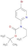 Carbamic acid, N-(5-bromo-2-pyridinyl)-N-propyl-, 1,1-dimethylethyl ester