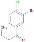 1-Butanone, 1-(3-bromo-4-chlorophenyl)-