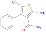 3-Thiophenecarboxamide, 2-amino-5-methyl-4-phenyl-