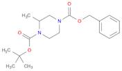 1,4-Piperazinedicarboxylic acid, 2-methyl-, 1-(1,1-dimethylethyl) 4-(phenylmethyl) ester