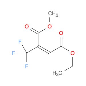 2-Butenedioic acid, 2-(trifluoromethyl)-, 4-ethyl 1-methyl ester, (2E)-