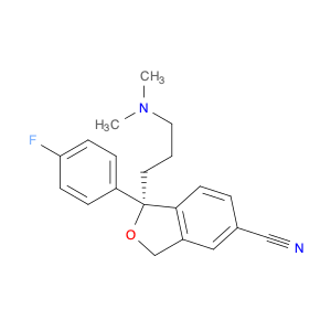 5-Isobenzofurancarbonitrile, 1-[3-(dimethylamino)propyl]-1-(4-fluorophenyl)-1,3-dihydro-, (1S)-