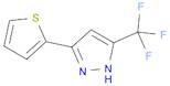 1H-Pyrazole, 3-(2-thienyl)-5-(trifluoromethyl)-