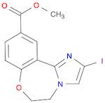 IMidazo[1,2-d][1,4]benzoxazepine-10-carboxylic acid, 5,6-dihydro-2-iodo-, Methyl ester