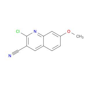 3-Quinolinecarbonitrile, 2-chloro-7-methoxy-