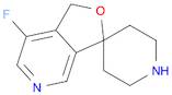 Spiro[furo[3,4-c]pyridine-3(1H),4'-piperidine], 7-fluoro-