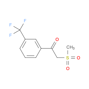 Ethanone, 2-(methylsulfonyl)-1-[3-(trifluoromethyl)phenyl]-