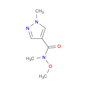 1H-Pyrazole-4-carboxamide, N-methoxy-N,1-dimethyl-