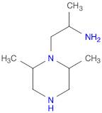 1-Piperazineethanamine, α,2,6-trimethyl-