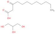 Dodecanoic acid, 3-oxo-, monoester with 1,2,3-propanetriol (9CI)