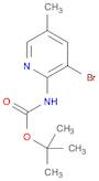 Carbamic acid, N-(3-bromo-5-methyl-2-pyridinyl)-, 1,1-dimethylethyl ester