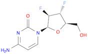 2(1H)-Pyrimidinone, 4-amino-1-(2,3-dideoxy-2,3-difluoro-β-D-arabinofuranosyl)-