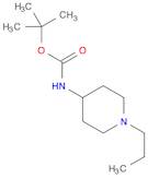 Carbamic acid, N-(1-propyl-4-piperidinyl)-, 1,1-dimethylethyl ester