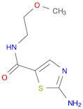 5-Thiazolecarboxamide, 2-amino-N-(2-methoxyethyl)-