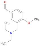 Benzaldehyde, 3-[(diethylamino)methyl]-4-methoxy-