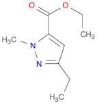 1H-Pyrazole-5-carboxylic acid, 3-ethyl-1-methyl-, ethyl ester