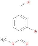 Benzoic acid, 2-bromo-4-(bromomethyl)-, methyl ester