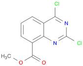 8-Quinazolinecarboxylic acid, 2,4-dichloro-, methyl ester