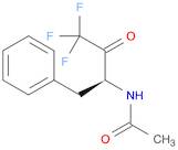 Acetamide, N-[(1S)-3,3,3-trifluoro-2-oxo-1-(phenylmethyl)propyl]-