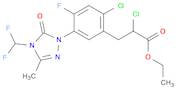 Benzenepropanoic acid, α,2-dichloro-5-[4-(difluoromethyl)-4,5-dihydro-3-methyl-5-oxo-1H-1,2,4-tria…