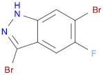 1H-Indazole, 3,6-dibromo-5-fluoro-