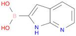 Boronic acid, B-1H-pyrrolo[2,3-b]pyridin-2-yl-