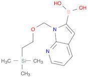 Boronic acid, B-[1-[[2-(trimethylsilyl)ethoxy]methyl]-1H-pyrrolo[2,3-b]pyridin-2-yl]-