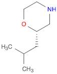 Morpholine, 2-(2-methylpropyl)-, (2S)-