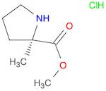 D-Proline, 2-methyl-, methyl ester, hydrochloride (1:1)