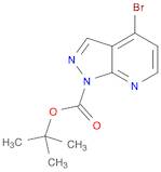 1H-Pyrazolo[3,4-b]pyridine-1-carboxylic acid, 4-bromo-, 1,1-dimethylethyl ester