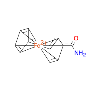 Ferrocene, (aminocarbonyl)- (9CI)