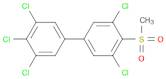 1,1'-Biphenyl, 3,3',4,5,5'-pentachloro-4'-(methylsulfonyl)-