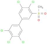 1,1'-Biphenyl, 3,3',4,4',5-pentachloro-5'-(methylsulfonyl)-