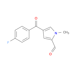 1H-Pyrrole-2-carboxaldehyde, 4-(4-fluorobenzoyl)-1-methyl-