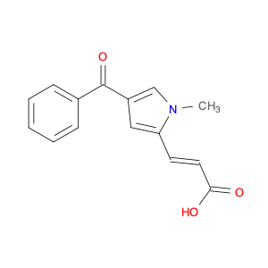 2-Propenoic acid, 3-(4-benzoyl-1-methyl-1H-pyrrol-2-yl)-, (E)- (9CI)