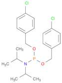 Phosphoramidous acid, N,N-bis(1-methylethyl)-, bis[(4-chlorophenyl)methyl] ester