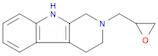 1H-Pyrido[3,4-b]indole, 2,3,4,9-tetrahydro-2-(2-oxiranylmethyl)-