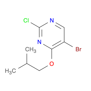 Pyrimidine, 5-bromo-2-chloro-4-(2-methylpropoxy)-