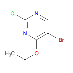 Pyrimidine, 5-bromo-2-chloro-4-ethoxy-