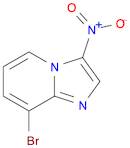 IMidazo[1,2-a]pyridine, 8-broMo-3-nitro-