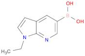 Boronic acid, B-(1-ethyl-1H-pyrrolo[2,3-b]pyridin-5-yl)-