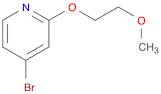 Pyridine, 4-bromo-2-(2-methoxyethoxy)-